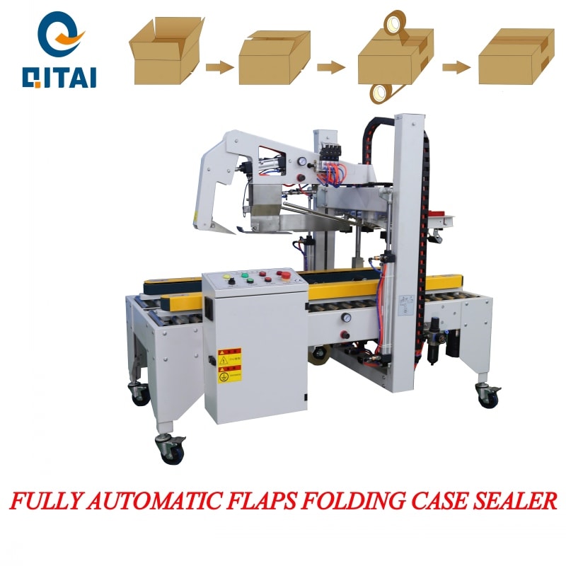 Fully automatic flaps folding case sealer QT-50I