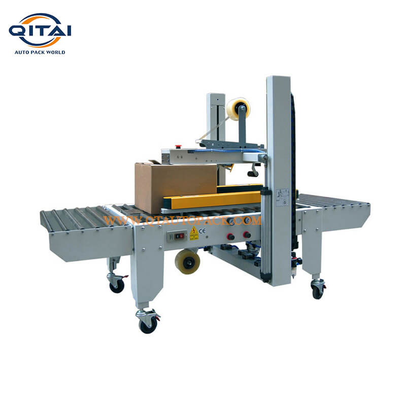 Automatic side belt driven case sealer