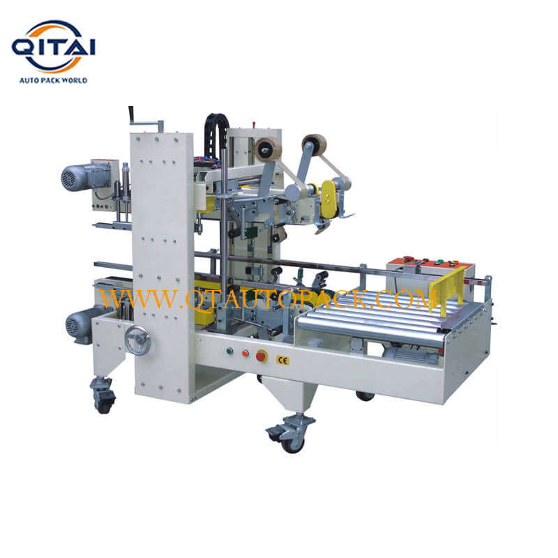 Auto carton edge and corner sealing machine